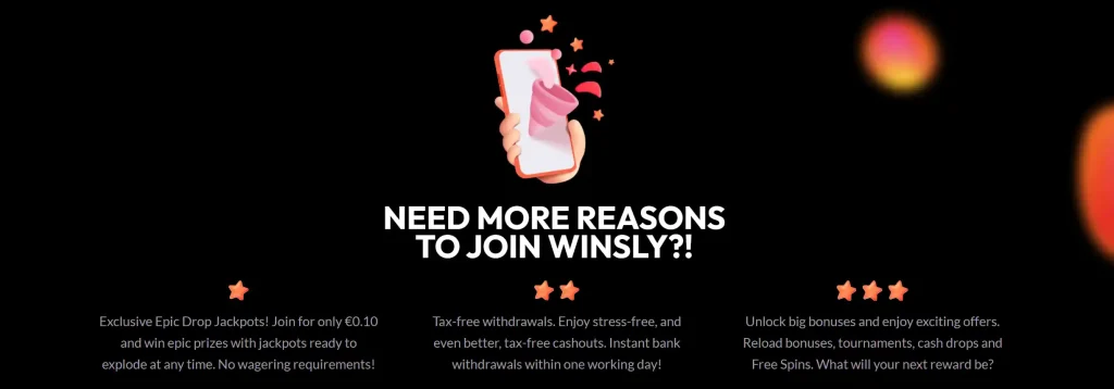 Winsly Casino iOS